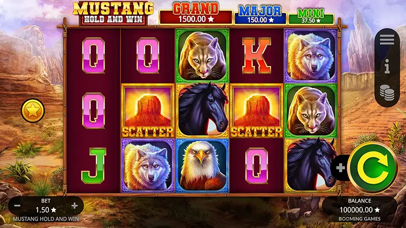 Mustang Hold and Win