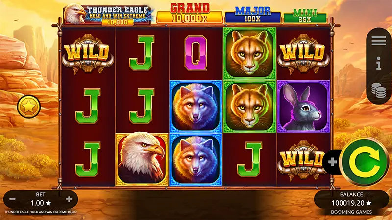 Thunder Eagle Hold and Win Extreme 10000