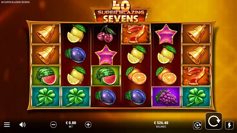 40 Super Blazing Sevens