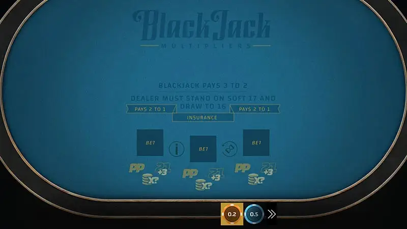 Blackjack Multipliers