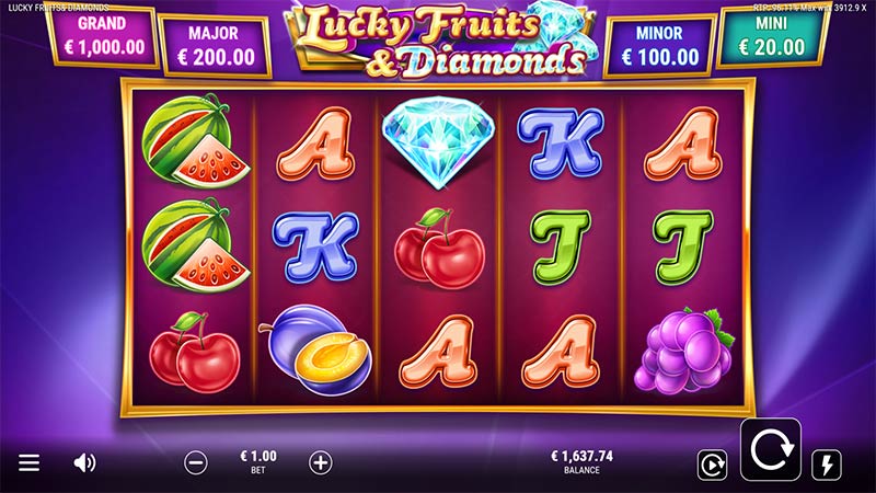 Lucky Fruits and Diamonds