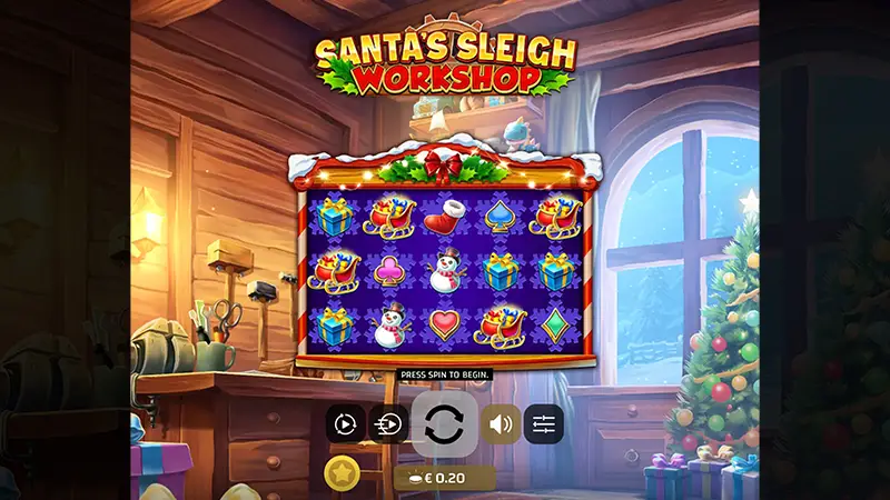 Santas Sleigh Workshop