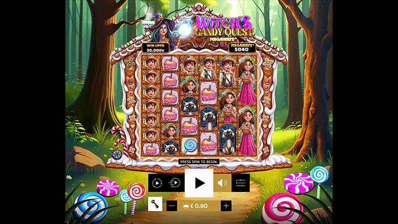 Witch Candy Quest Megaways