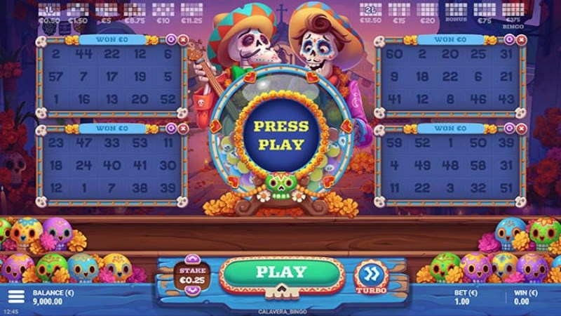Calavera Bingo