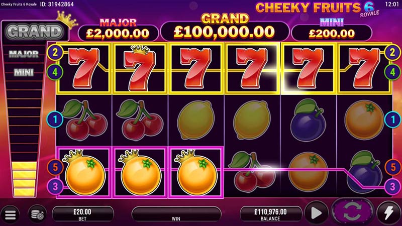 Cheeky Fruits 6 Royale