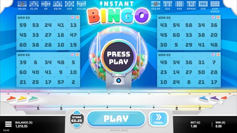 Instant Bingo
