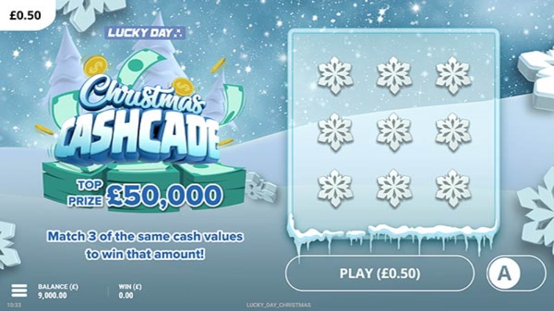 Lucky Day Christmas Cashcade