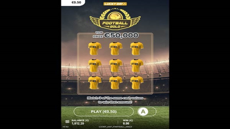 Lucky Day Football Gold