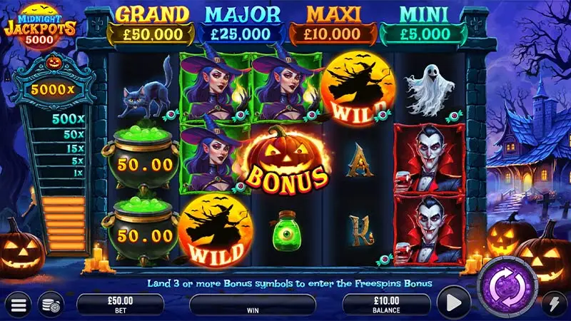 Midnight Jackpots 5000