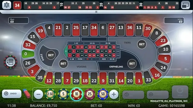 World Cup Roulette Platinum