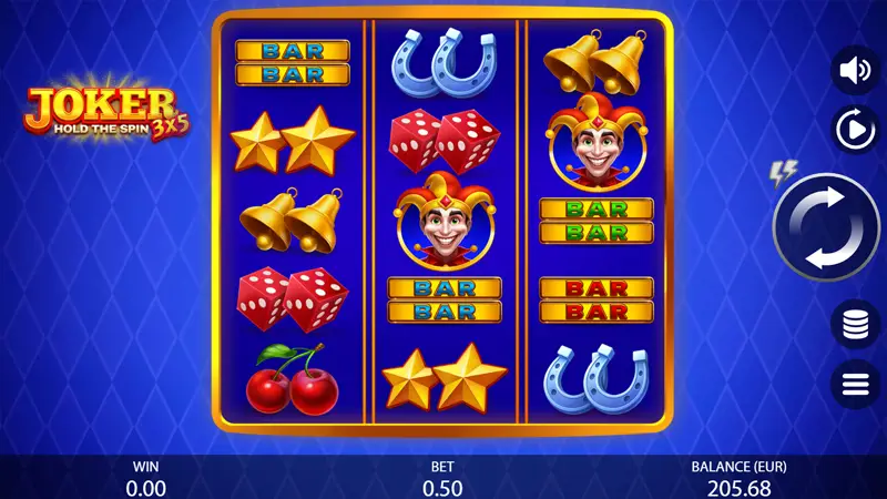 3x5 Joker Hold The Spin