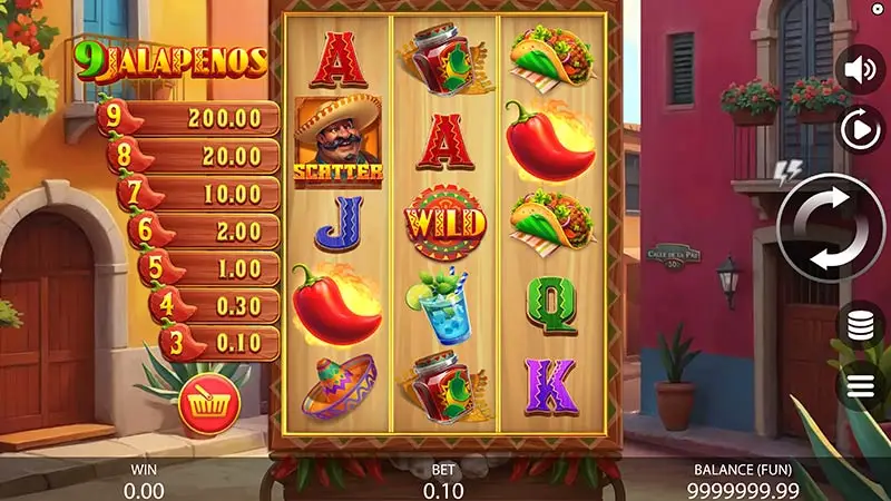 9 Jalapenos