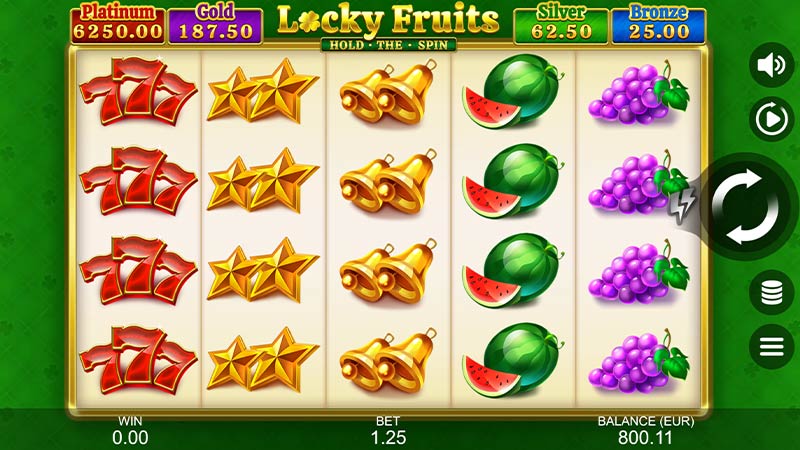 Locky Fruits Hold the Spin