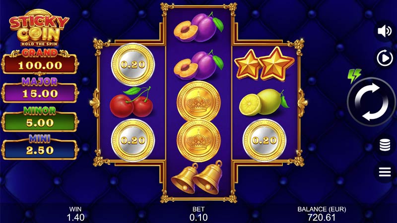 Sticky Coin Hold The Spin