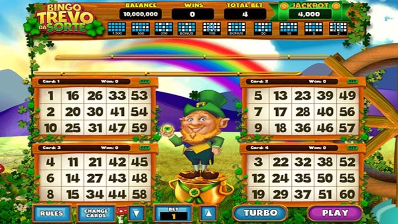 Bingo trevo de sorte