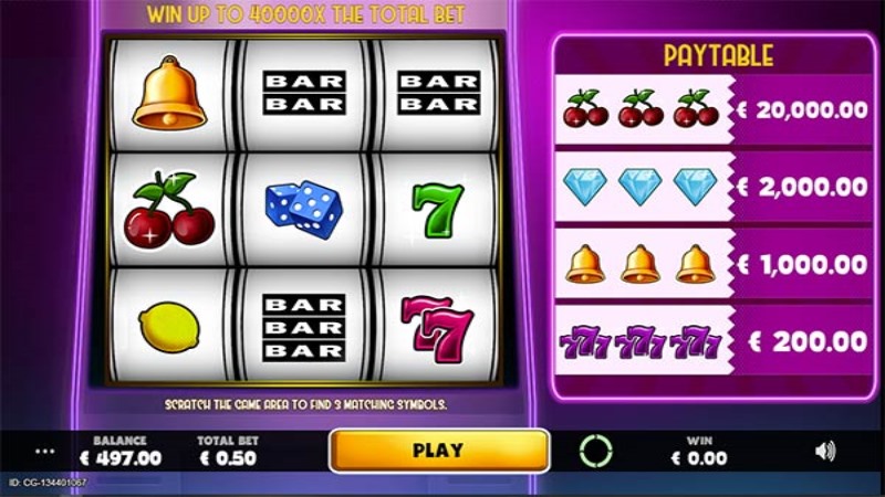 Cherry Cherry Scratchcard
