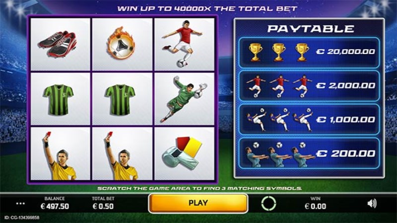 Football Pro Scratchcard