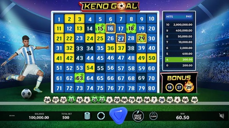 Keno Goal