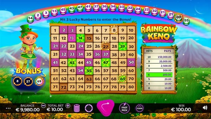 Rainbow Keno