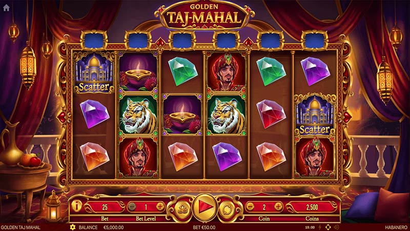 Golden Taj Mahal