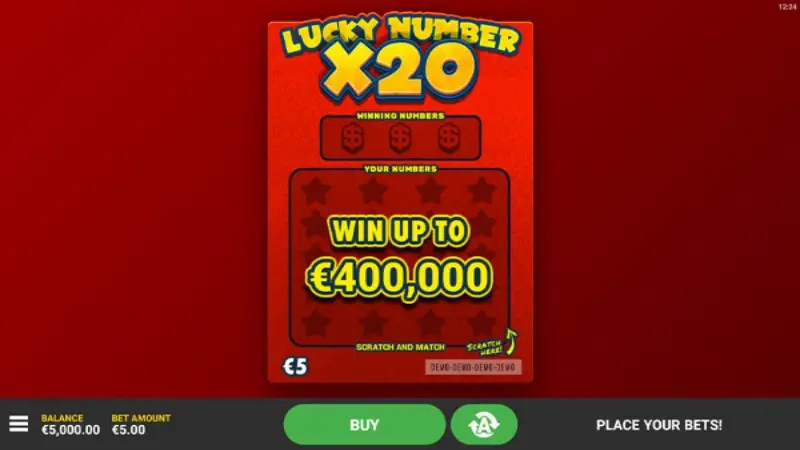 Lucky Numbers x20