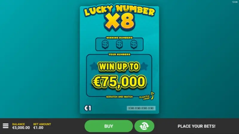 Lucky Numbers x8