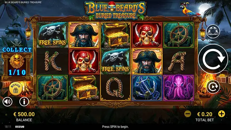 Blue Beards Buried Treasure