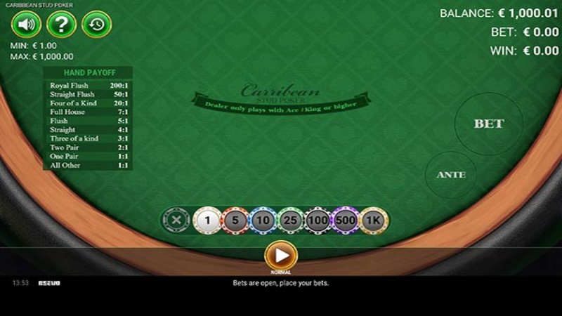 Caribbean Stud Poker