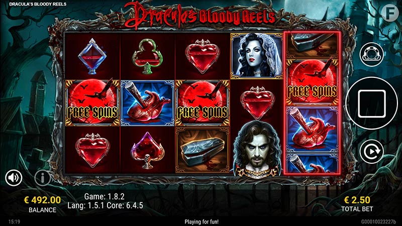 Draculas Bloody Reels