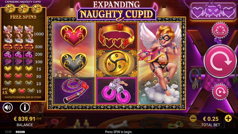 Expanding Naughty Cupid