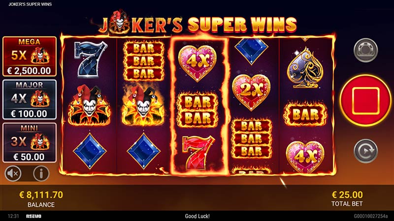 Jokers Super Wins