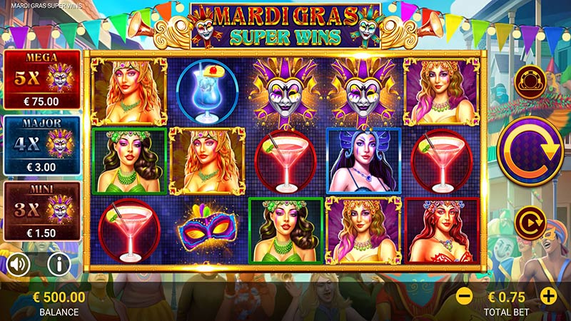 Mardi Gras Super Wins