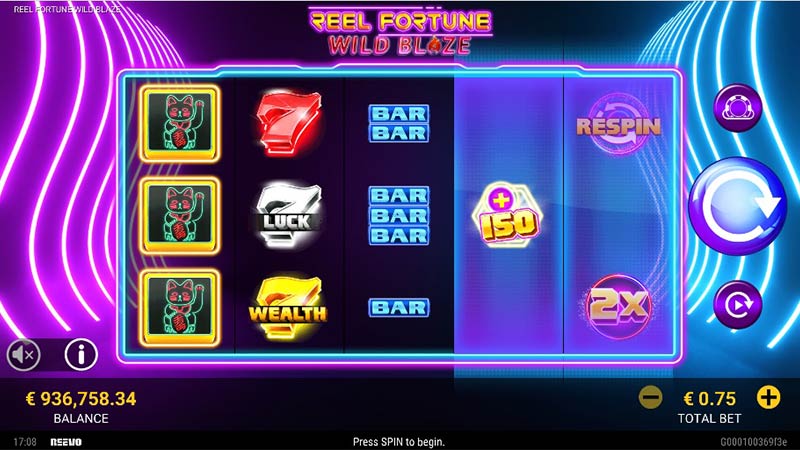 Reel Fortune Wild Blaze