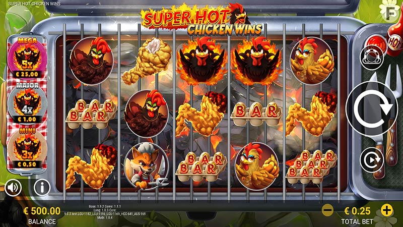 Super Hot Chicken Wins