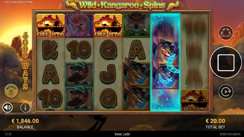 Wild Kangaroo Spins