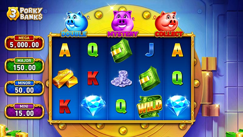 3 Porky Banks Hold and Win