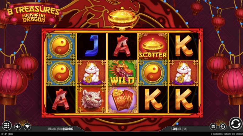 8 Treasures Luck of the Dragon