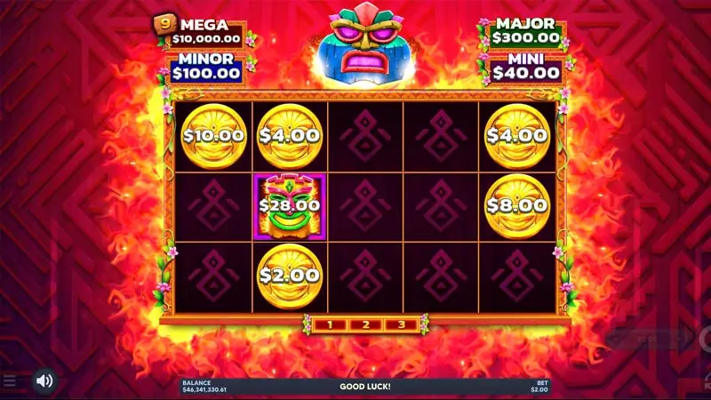 Crazy Tiki Hold and Win