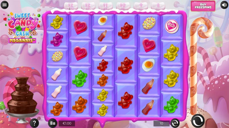 Sweet Candy Cash Megaways