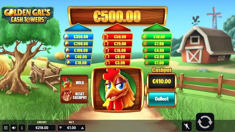 Golden Gals Cash Towers