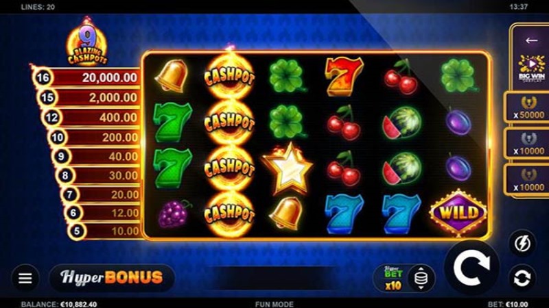 9 Blazing Cashpots