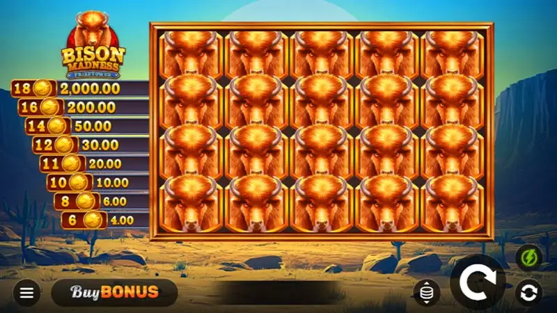 Bison Madness PrizeTower