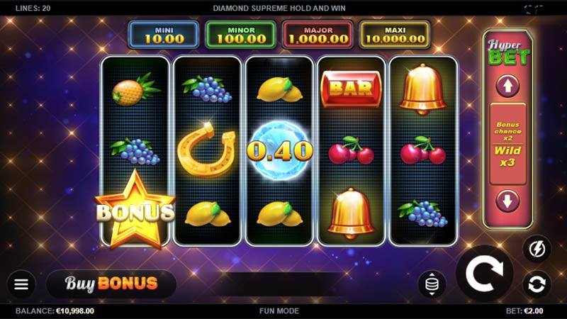 Diamond Supreme Hold and Win