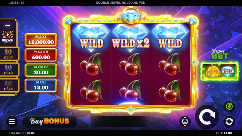 Double Jewel Hold and Win