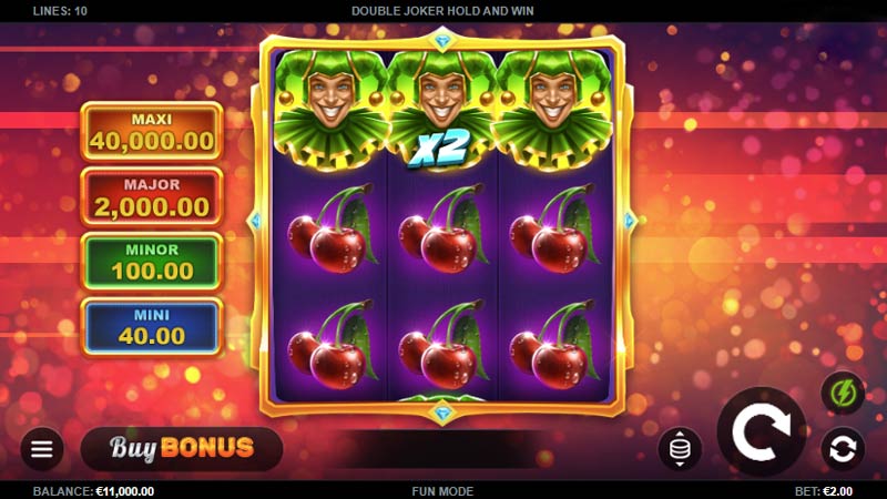 Double Joker Hold and Win