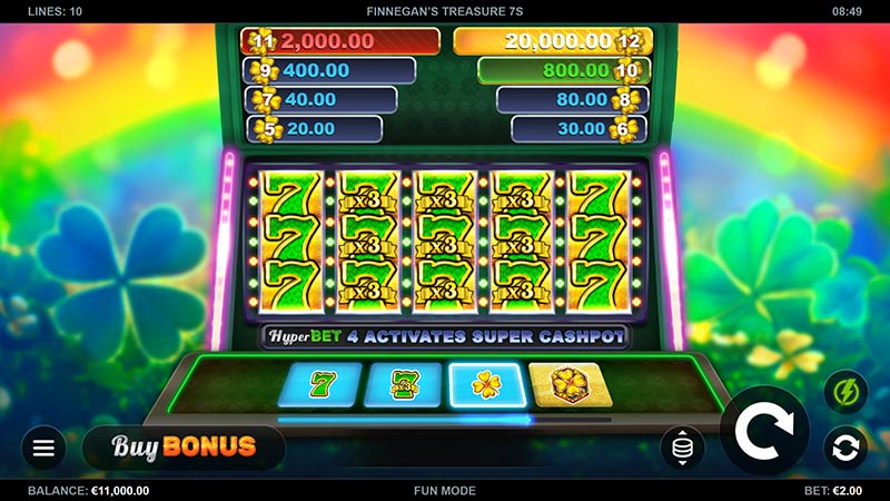 Finnegans Treasure 7s