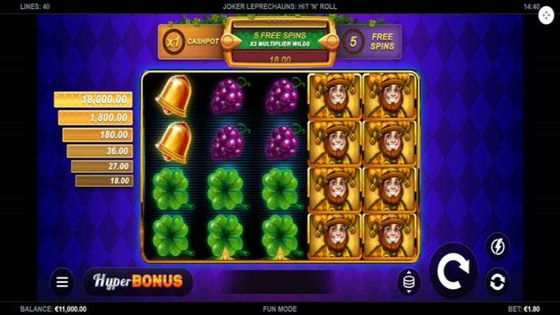 Joker Leprechauns HitnRoll