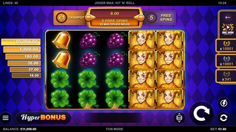 Joker Max Hit N Roll