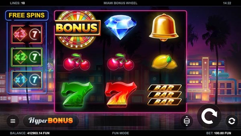 Miami Bonus Wheel