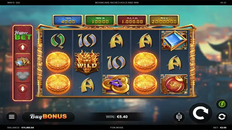 Mooncake Dragons Hold and Win